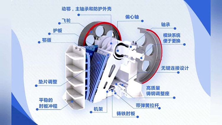 卵石碎石机结构